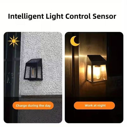 Solar Wandlamp “Glow” – Warm Licht Tuinlichten.nl