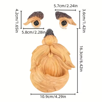 tuin boomdecoratie vogelhuis hars