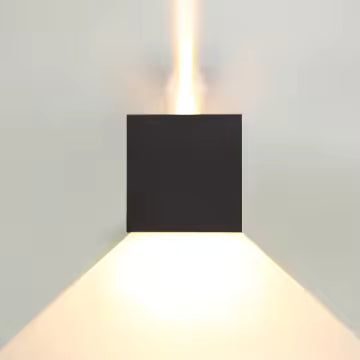 zwarte wandlamp modern design